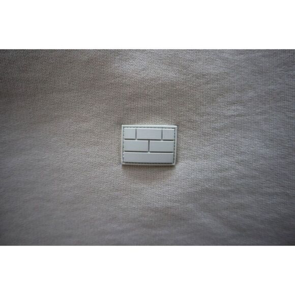 FRAME LMAC0266 Men's Sz Large Milk Beige Fleece Polo Pullover Sweatshirt - Picture 7 of 10